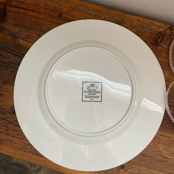 Christopher Stuart Optima Fine China Fairway HK204 sandwich plate. - Picture 4 of 5